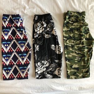 Leggings bundle of 3!